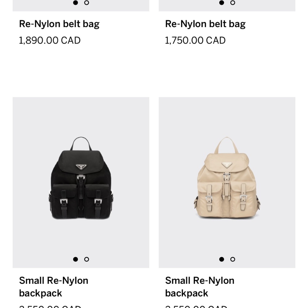 Prada back pack nylon - Picture 9 of 10